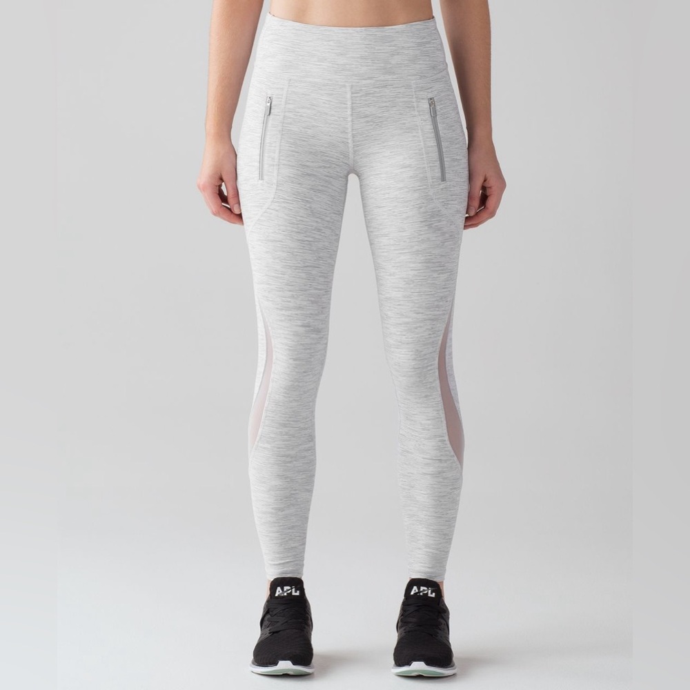 Lululemon Invigorate 7/8 Leggings Ice Grey